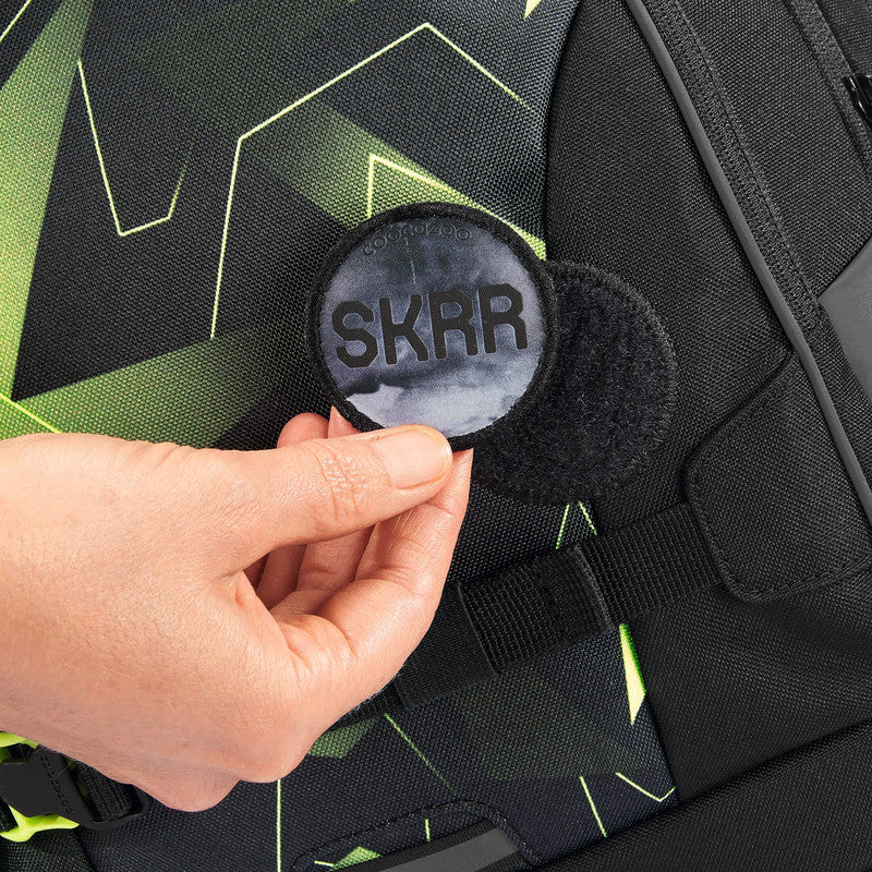 Coocazoo Rucksack Porter – Lime Flash – 30,0×44,0×23,0 cm – recycelter Bestandteil