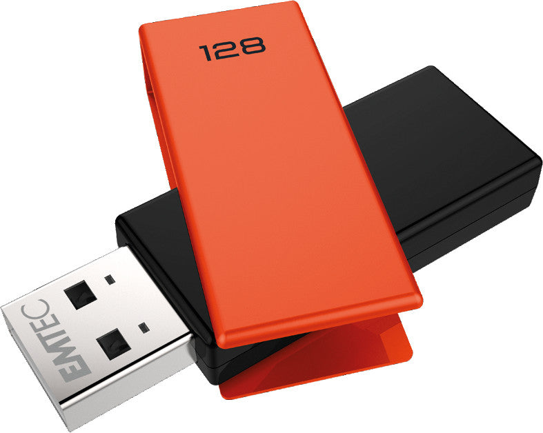 Emtec C350 USB-Stick – 16 GB, USB 2.0, rot