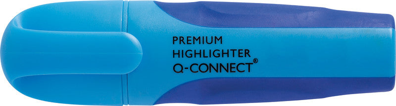 Q-CONNECT Blauer Textmarker – Keilspitze, 2–5 mm