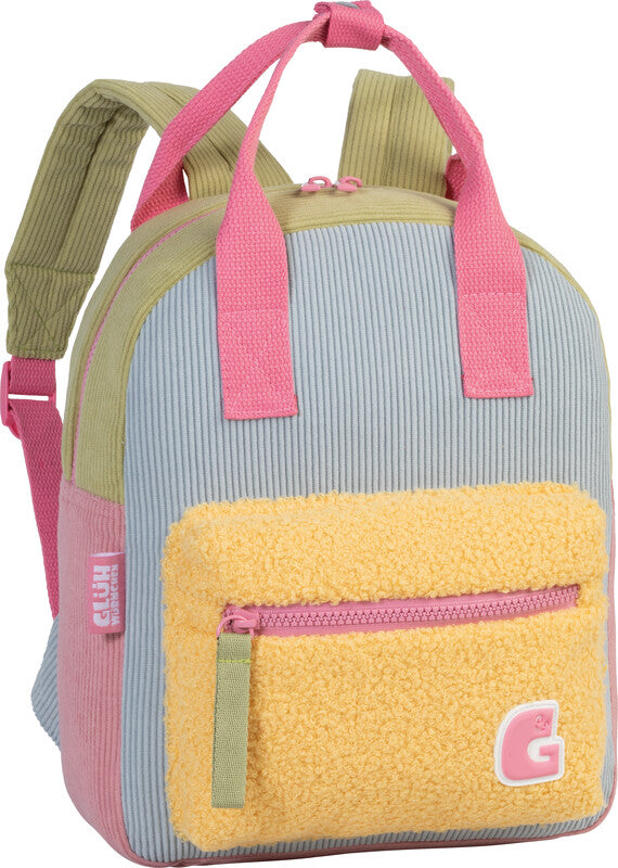 Glühwürmchen Kindergartenrucksack Elena – 7 l, mit Namensschild, Polyester – mehrfarbig, 240 × 300 × 100 mm