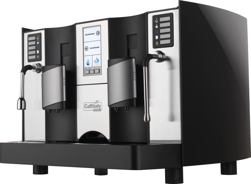 Chicco d'oro Chicco d’Oro S9001 Kapselmaschine – für Caffitaly-Kapseln, 4 l, Schwarz/Edelstahl