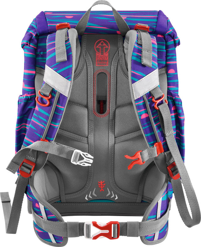 Step by Step Schulrucksack GRADE – Shiny Dolphins – Recycelte Materialien