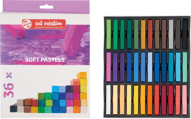 Talens Soft Pastelle – 36 Stk., Kartonetui