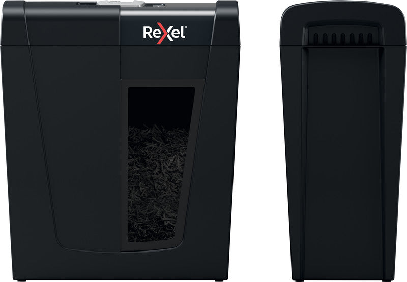 Rexel Secure X8 – Aktenvernichter, DIN P-4, Partikelschnitt 4 × 40 mm, 8 Blatt, 10 l, A4