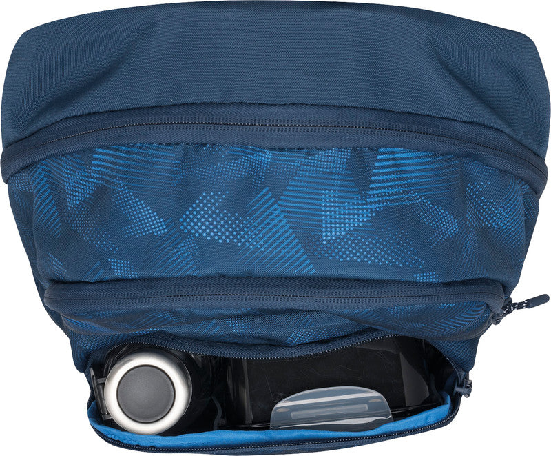 Beckmann Junior Sport Rucksack – Blue Quartz – 31,0 × 45,0 × 22,0 cm – aus recyceltem PET