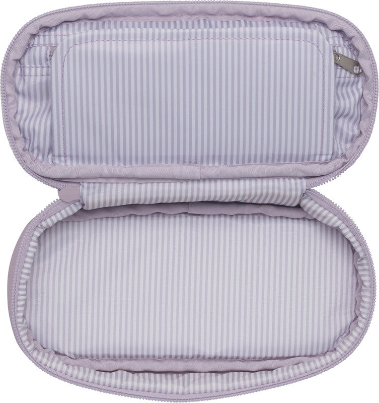 Beckmann City Etui, leer – Hellviolett – Kunststoff – 22,0 × 5,0 × 10,0 cm
