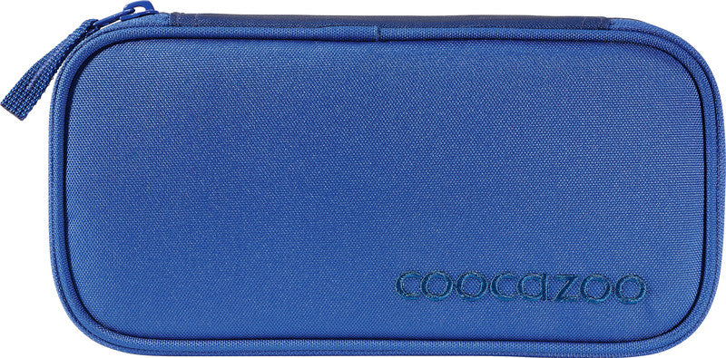 Coocazoo Schlamperetui, leer – All Blue – Kunststoff – 24,0 × 6,0 × 11,0 cm
