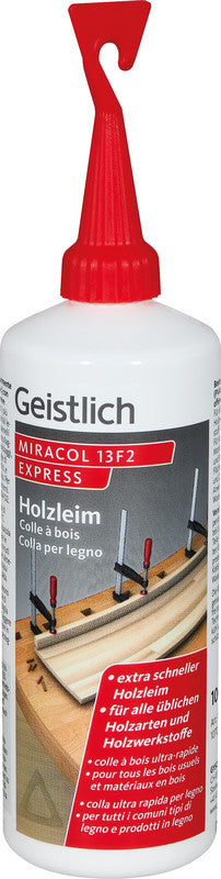 Geistlich Holzleim Miracol 13F2 Express – 100 g – weiss – geruchsarm – für Holz