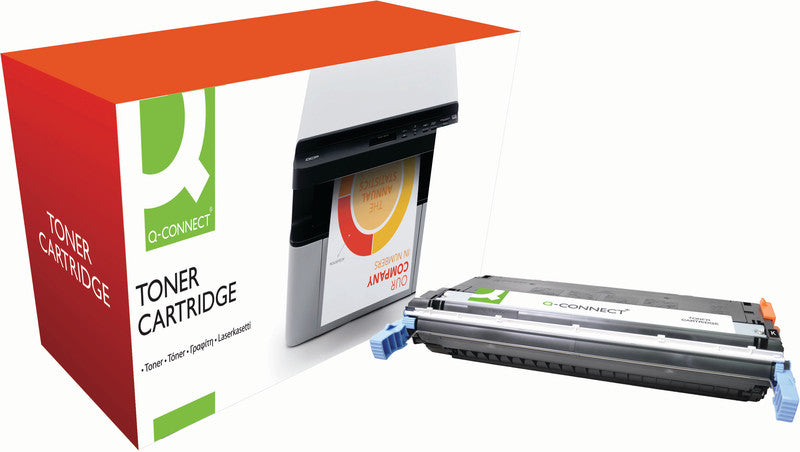 Q-Connect – Toner C9730A/EP-86 – schwarz, 13000 Seiten