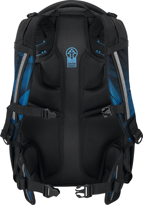 Coocazoo Rucksack Porter – Electric Ice – 30,0 × 44,0 × 23,0 cm, 30/35 l – recycelte Materialien