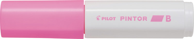 Pilot Pigment-Marker Pintor – Keilspitze 8 mm – Pink – Für dunkle Oberflächen geeignet