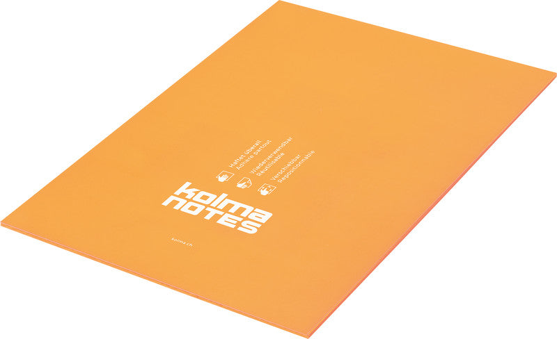 Kolma Haftnotizen – 210×297 mm – Neonorange, 50 Blatt