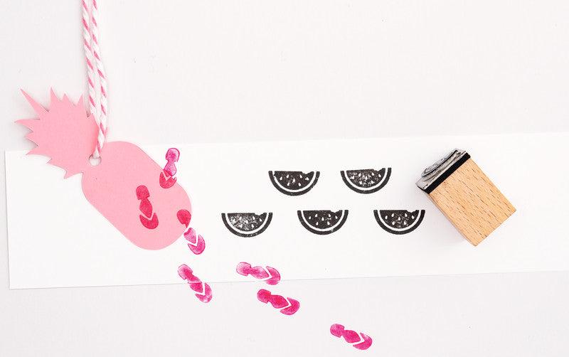 Folia Motivstempel-Set – Sommer, Set zu 13, Kissen sortiert