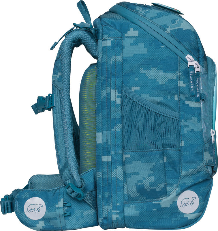 Beckmann Schulrucksack Active Air Flx – Jungle Game – Recycelte Materialien
