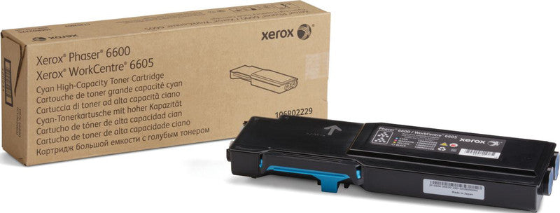 Xerox Toner – cyan, 6000 Seiten