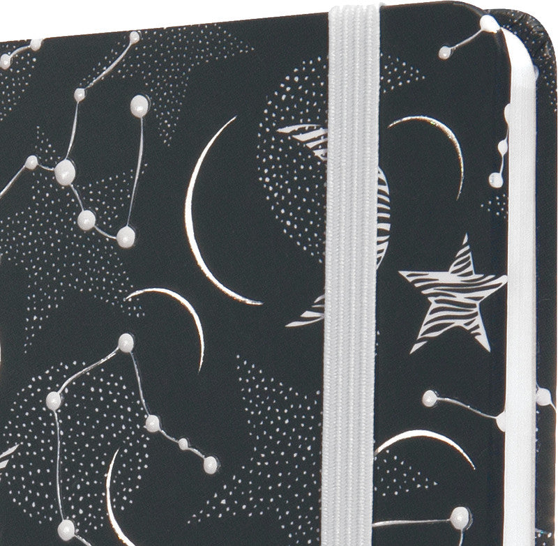 Sigel Notizbuch A5, liniert, Fadenheftung, Hardcover, 174 Seiten, perforiert, 80 g/m² – mehrfarbig