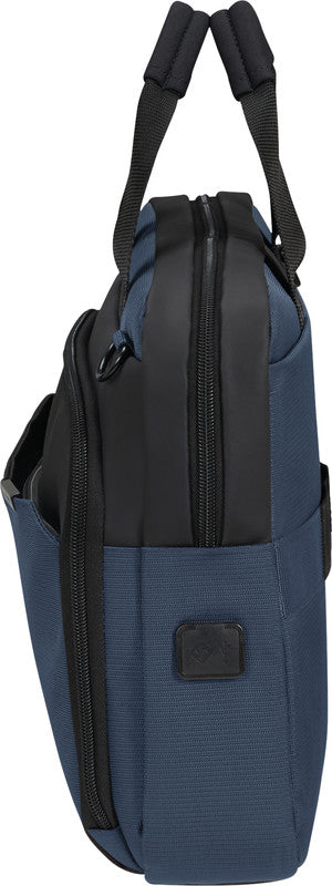 Samsonite Notebook-Tasche – für Notebooks bis 15,6", 12,5 l, Aufsteckfunktion, recyceltes PET (rPET), blau