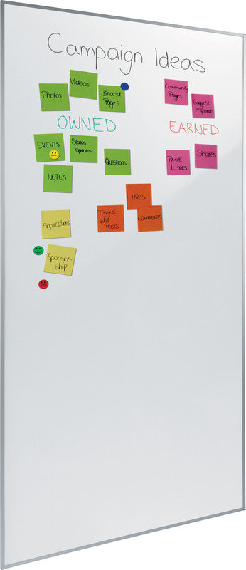 Sigel Starter-Kit – inkl. Moderationskoffer, Wandschiene, Montagesatz – für Whiteboards Meet up