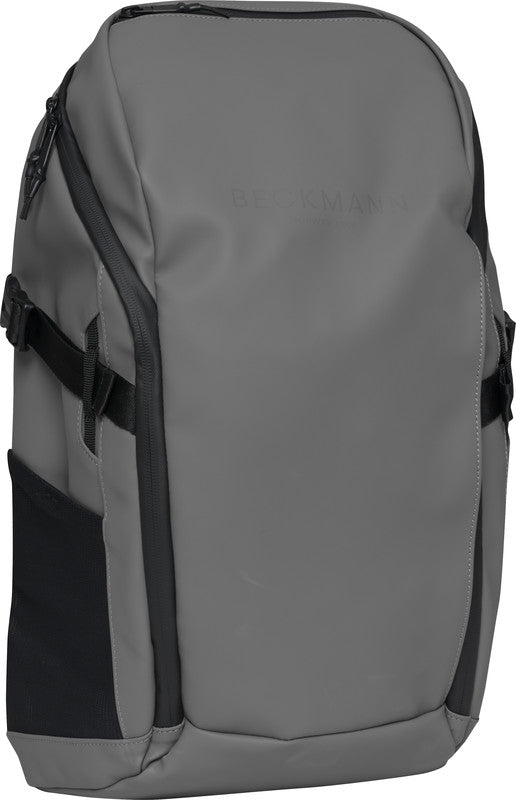 Beckmann Street Go – Notebook-Rucksack – für 16"-Notebook, 26 l, rPET, grau, USB-Anschluss