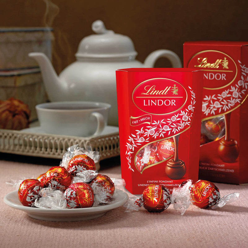 Lindt LINDOR Kugeln Cornet – Milch, 75 g