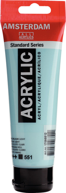 Royal Talens Amsterdam – Acrylic Standard – Acrylfarbe – Hellhimmelblau, 120 ml