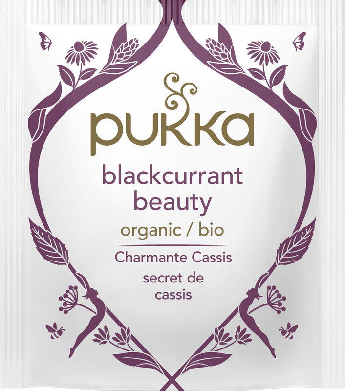 Pukka Blackcurrant Beauty – Teebeutel, Bio-Kräutertee – 20 Beutel
