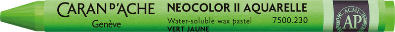 Caran d-Ache Caran d'Ache Neocolor II Aquarellfarbstift – Gelbgrün, Mine Ø 8,6 mm