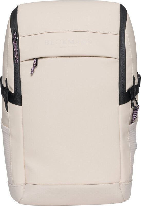 Beckmann Street FLX – Notebook-Rucksack – für 16"-Notebook, 28–33 l, rPET, creme
