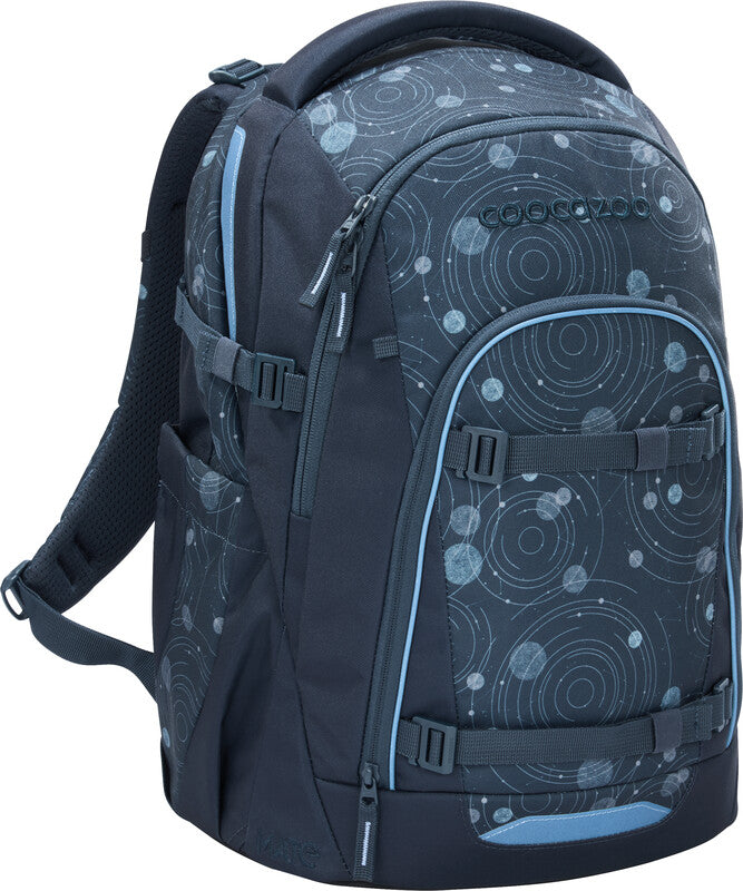 Coocazoo Rucksack Mate – Blue Orbit – 30 l, 30 × 46 × 23 cm – für Tablet- oder Notebook-Tasche 11″