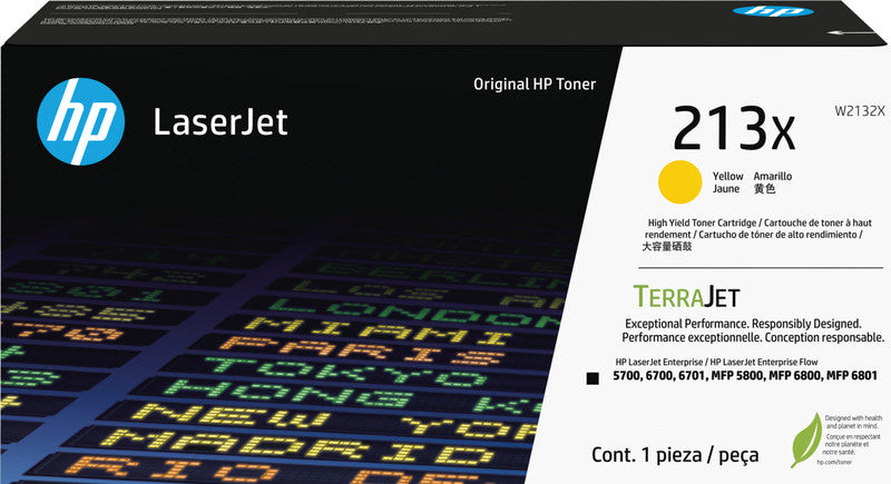 HP Toner 213X – Gelb, 6000 Seiten