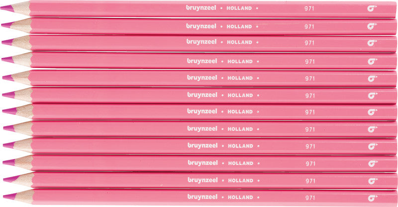 Bruynzeel Farbstift – rosa, Mine Ø 3,3 mm