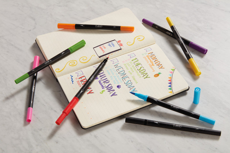 BIC Filzstifte, 6 Farben