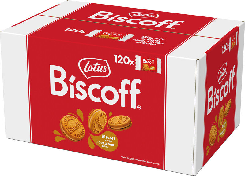 IBM Lotus Biscoff Sandwich-Creme Guetzli – Karamell – 120 × 11 g