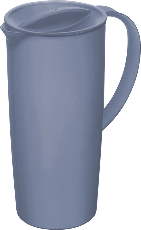 Rotho Caruba Krug – 1,2 l, Kunststoff, Horizon Blau, spülmaschinenfest, BPA-frei
