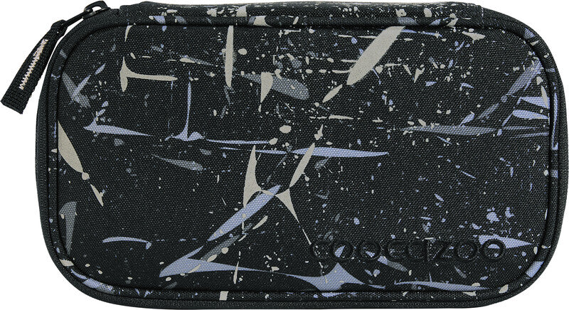 Coocazoo Schlamperetui, gefüllt – Reflective Splash – Kunststoff – 23 × 7 × 12 cm