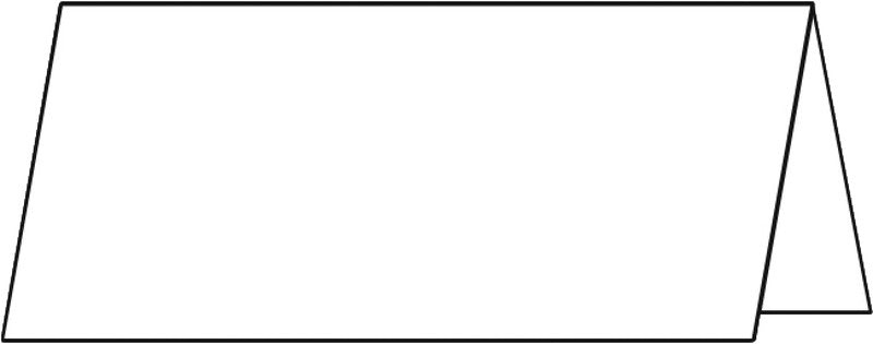 Sigel Tischkarten 95 × 85 mm, 185 g/m², weiss, Papier, vorgefalzt – für Inkjet, Laser, Kopierer – 80 Karten