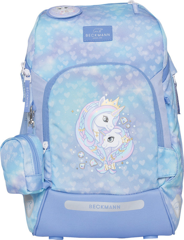 Beckmann Schulrucksack – Unicorn Princess Ice Blue