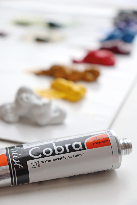 Cobra Ölfarbe – Lampenschwarz, 150 ml
