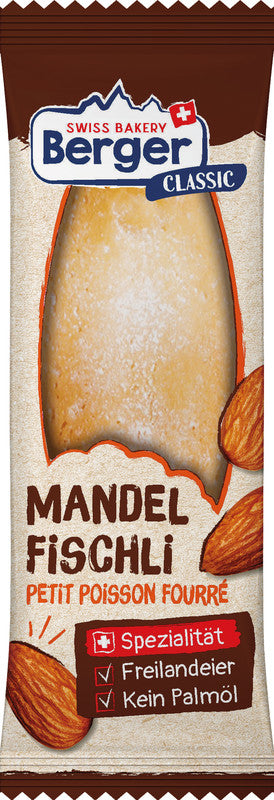 Berger Gebäck – Mandelfischli, 74 g