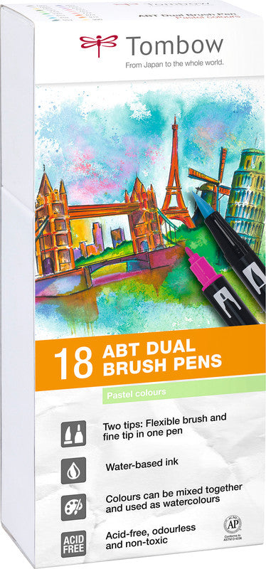 Tombow Filzstifte ABT, 18 Stk.