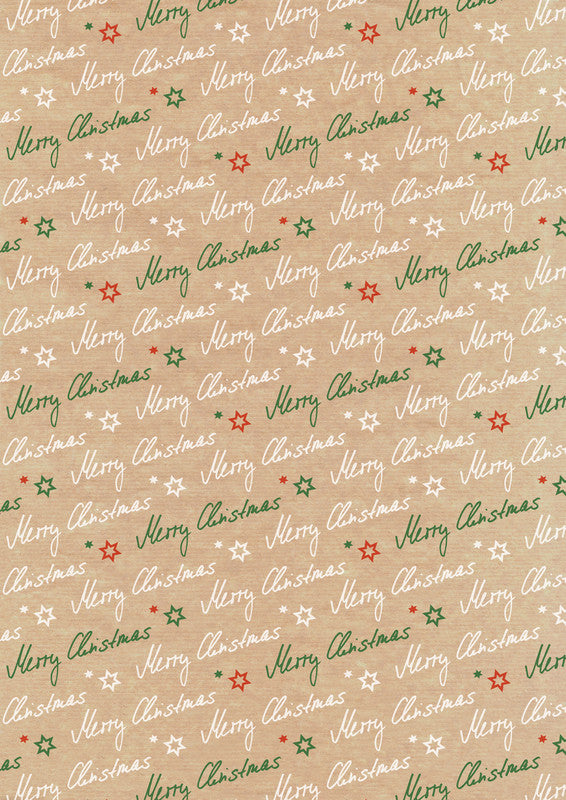 Zoewie Geschenkpapier – Nature Spirit (Weihnachten) – Gestrichenes Papier – 700 × 2000 mm
