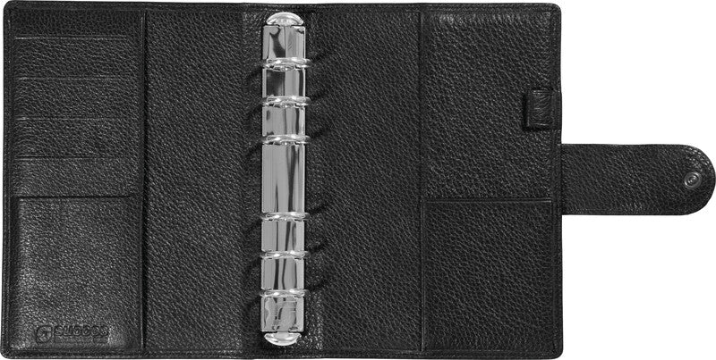 Succes Classic Cadiz Agenda – 6-Ring-Mechanik, 14,5 × 17,8 cm, schwarz