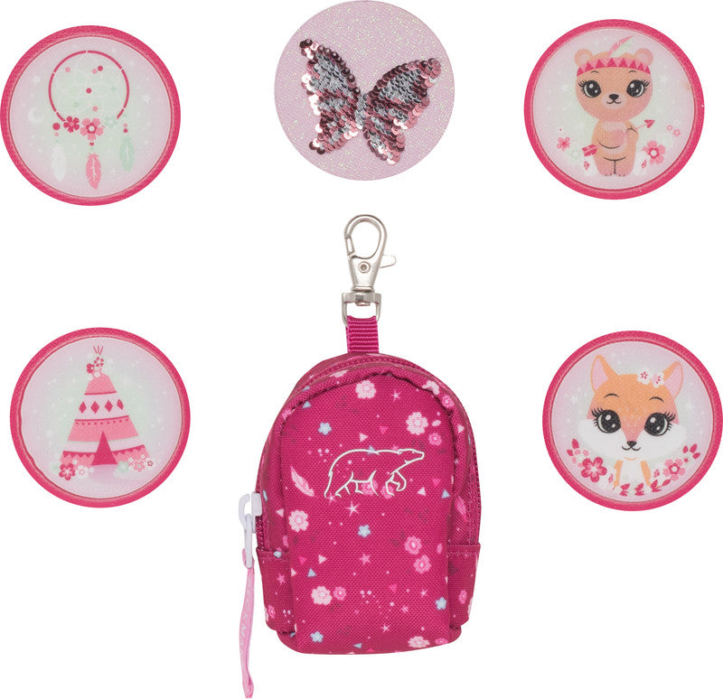 Beckmann Schulrucksack Active Air Flx – 6-teilig – Forest Deer – aus recycelten PET-Flaschen