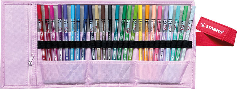 STABILO Filzstifte, Strichbreite 1 mm, 25 Farben