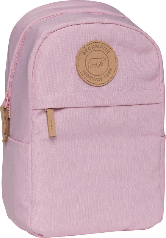 Beckmann Urban Mini Kindergartenrucksack – Hellrosa – 21,0 × 35,0 × 16,0 cm – Recycelter Bestandteil