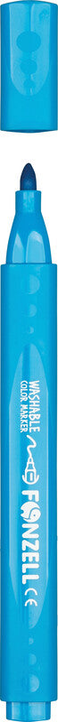 Fonzell Filzstifte, Strichbreite 4,2 mm, 12 Farben