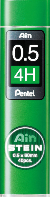 Pentel Bleistiftminen – Grau, 0,5 mm, 40 Stk.