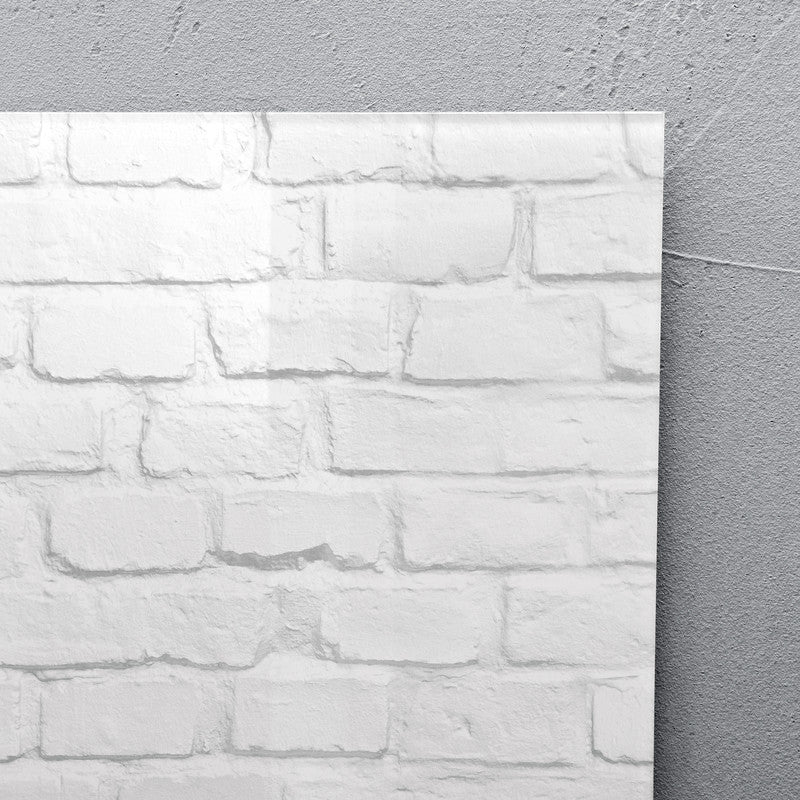 Sigel Whiteboard – 48 × 48 cm, Glas, magnetisch, Wandmontage