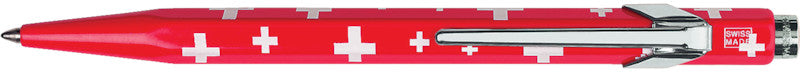 Caran d-Ache Kugelschreiber – mehrfarbig, Aluminium, bedruckt