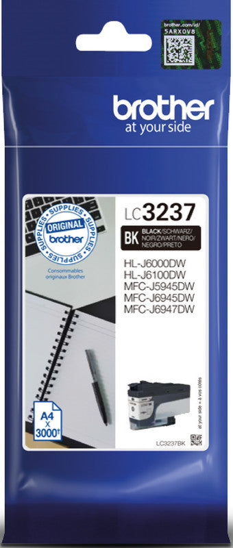 Brother Tintenpatrone, schwarz